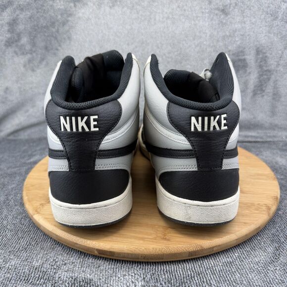 Nike Court Vision Mid Shoes Mens Size 13 Gray Black Mid Top Sneakers DN3577-002 main image 5